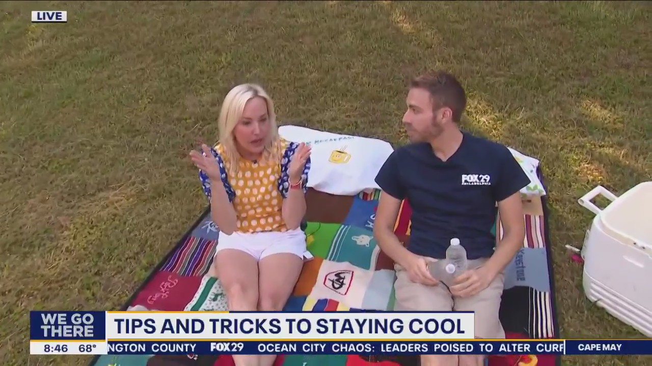 Tips and tricks to stay cool on hot days