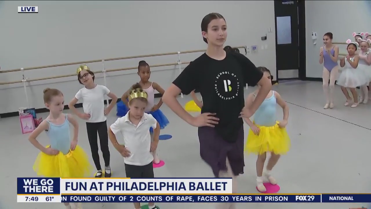 Philadelphia ballet offering summer camp for tiny dancers