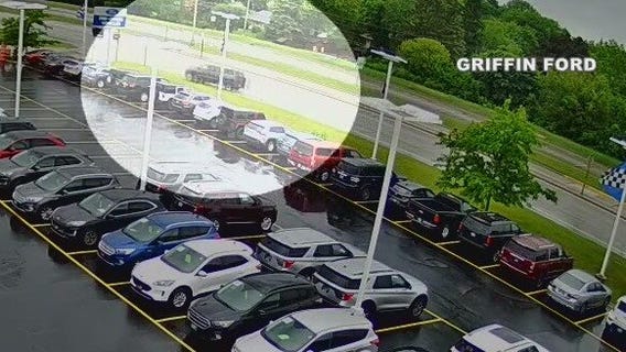 Waukesha rollover crash caught on camera