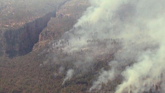 Crews work to contain Billy and Bronco fires