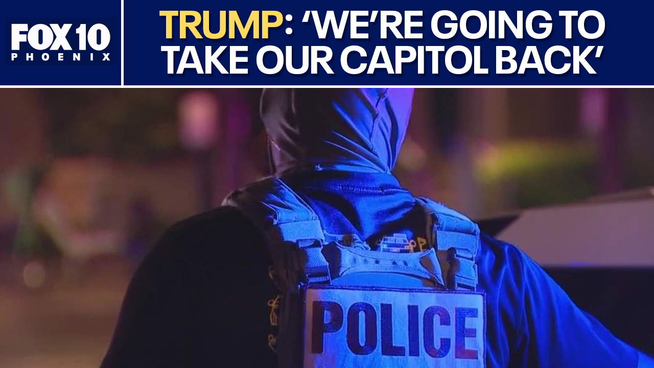 Protests break out in D.C. after Trump deploys National Guard