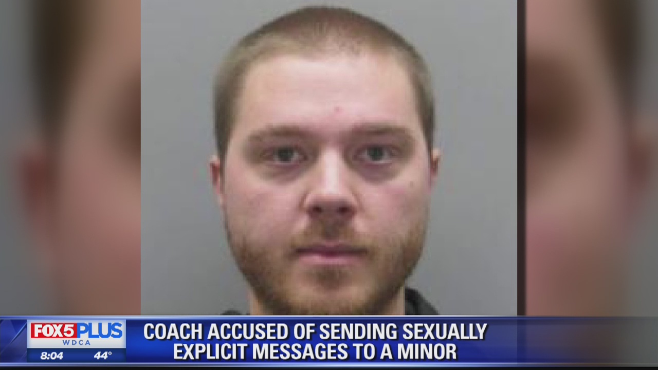 Sports coach arrested for sending sexually explicit messages to minor