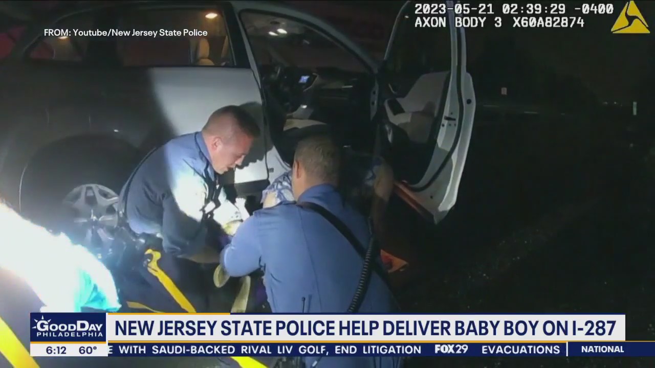 New Jersey State Police help deliver baby boy on interstate