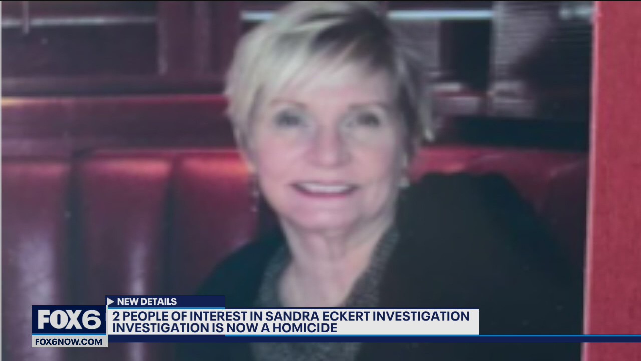 2 people of interest in Sandra Eckert disappearance | FOX6 Milwaukee