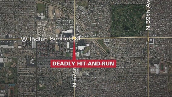 Hit-and-run driver kills man on electric scooter, Phoenix PD says