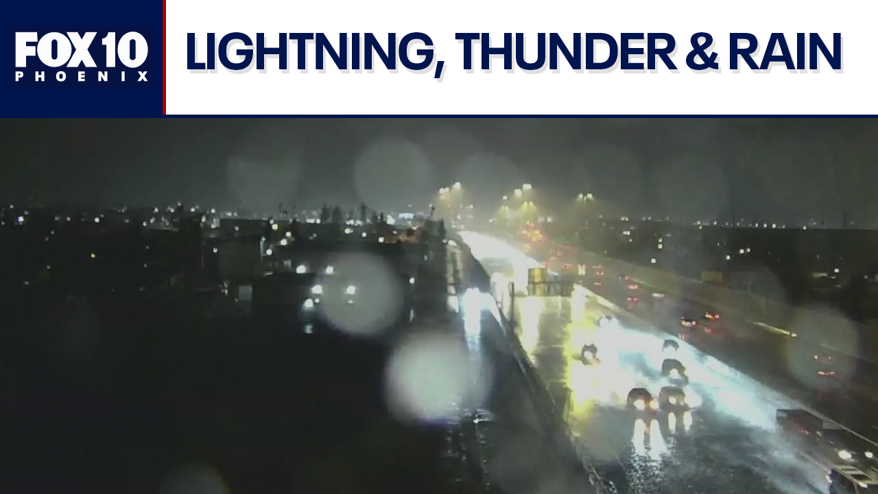 Much anticipated monsoon storm arrives in Phoenix