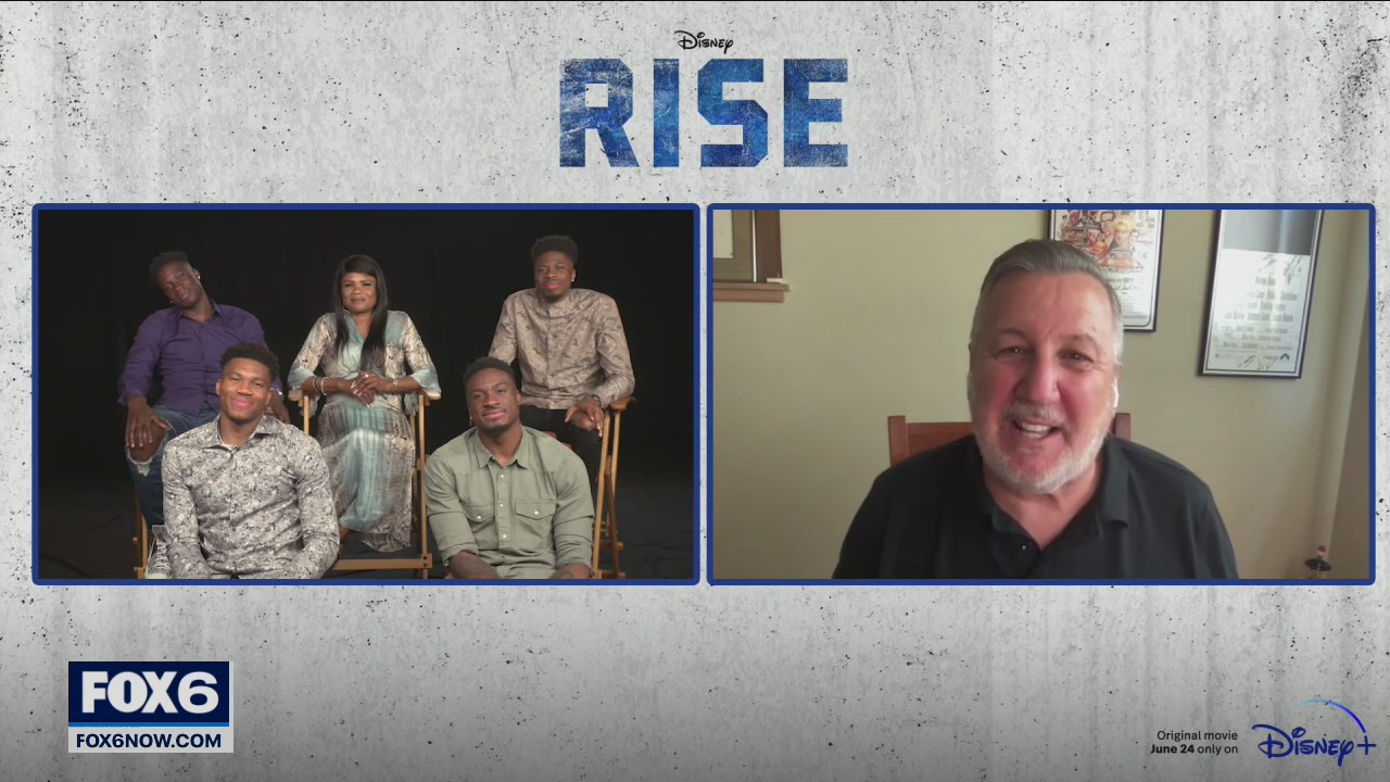 Giannis Antetokounmpo, family talk 'Rise' with Gino