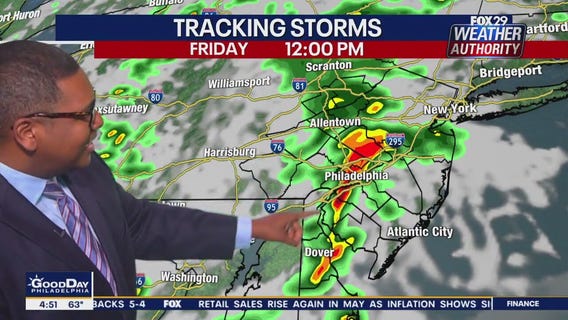 Weather Authority: Friday, 4 a.m. forecast