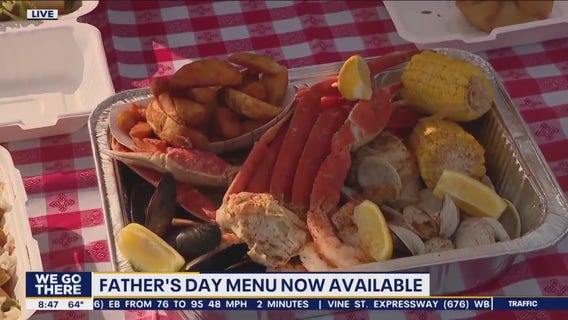 Father's Day menu available at Conshy Seafood Co.
