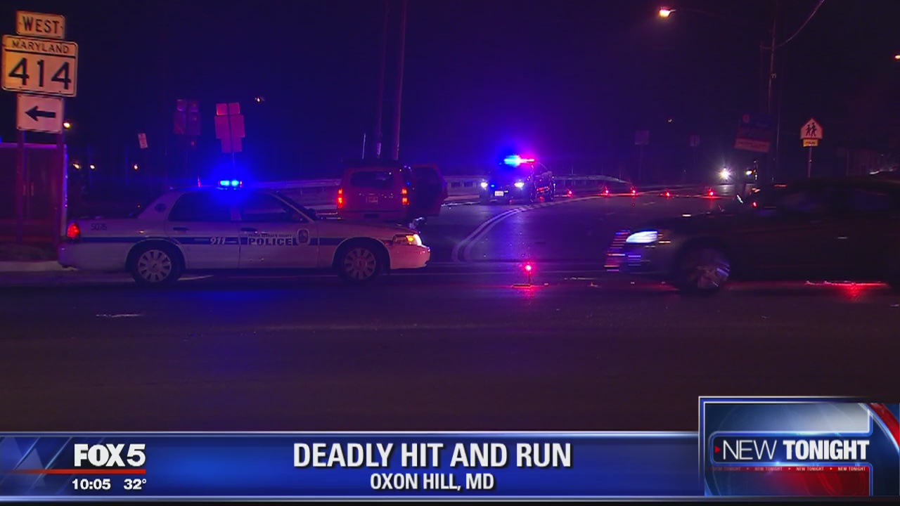 Pedestrian killed in hit-and-run in Oxon Hill