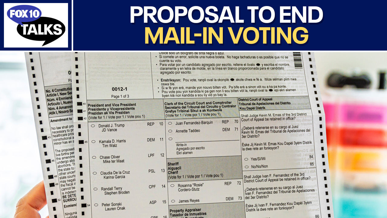 The end of mail-In ballots; using AI to find missing people | FOX 10 Talks