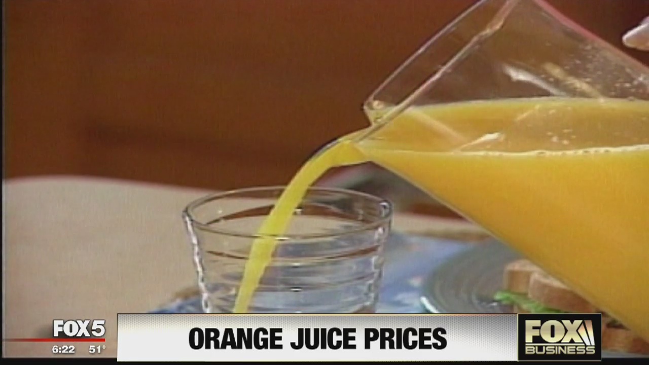 FOX Business Beat: OJ Prices Soar Due To Flu; Disney Ticket Costs Increase