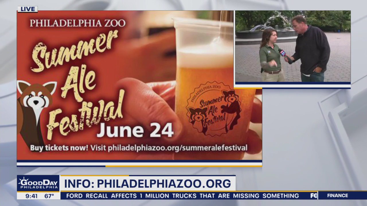 What's on tap for Philadelphia Zoo's Summer Ale Festival this weekend