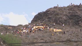 Students hike 'A' mountain as new ASU year starts