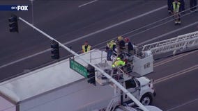 Workers rescued following construction crash in Scottsdale