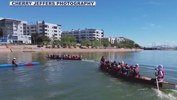 'Phoenix Heat': Dragon boat team trains at Tempe Town Lake