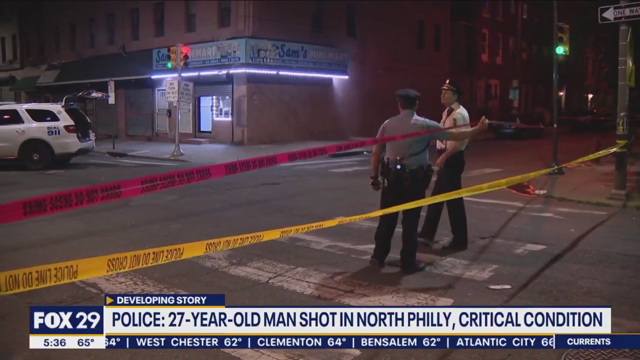 Man critically injured in North Philadelphia shooting | FOX 29 Philadelphia