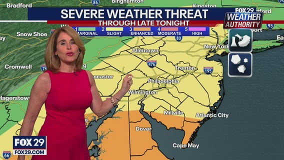 Weather Authority: Monday afternoon update