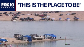 Lake Pleasant packed as residents celebrate Labor Day