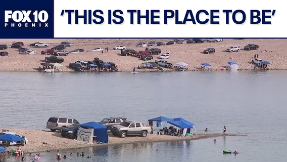 Lake Pleasant packed as residents celebrate Labor Day
