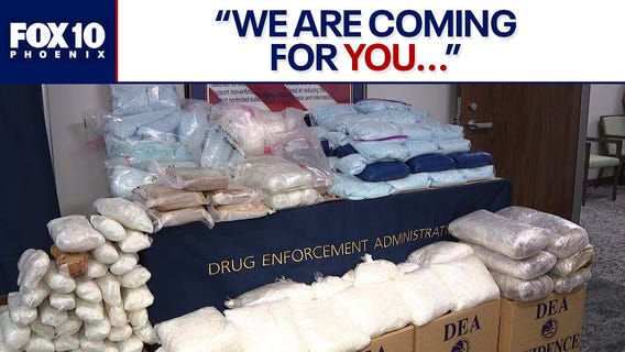 DEA in Arizona cracks down on cartel drug crimes