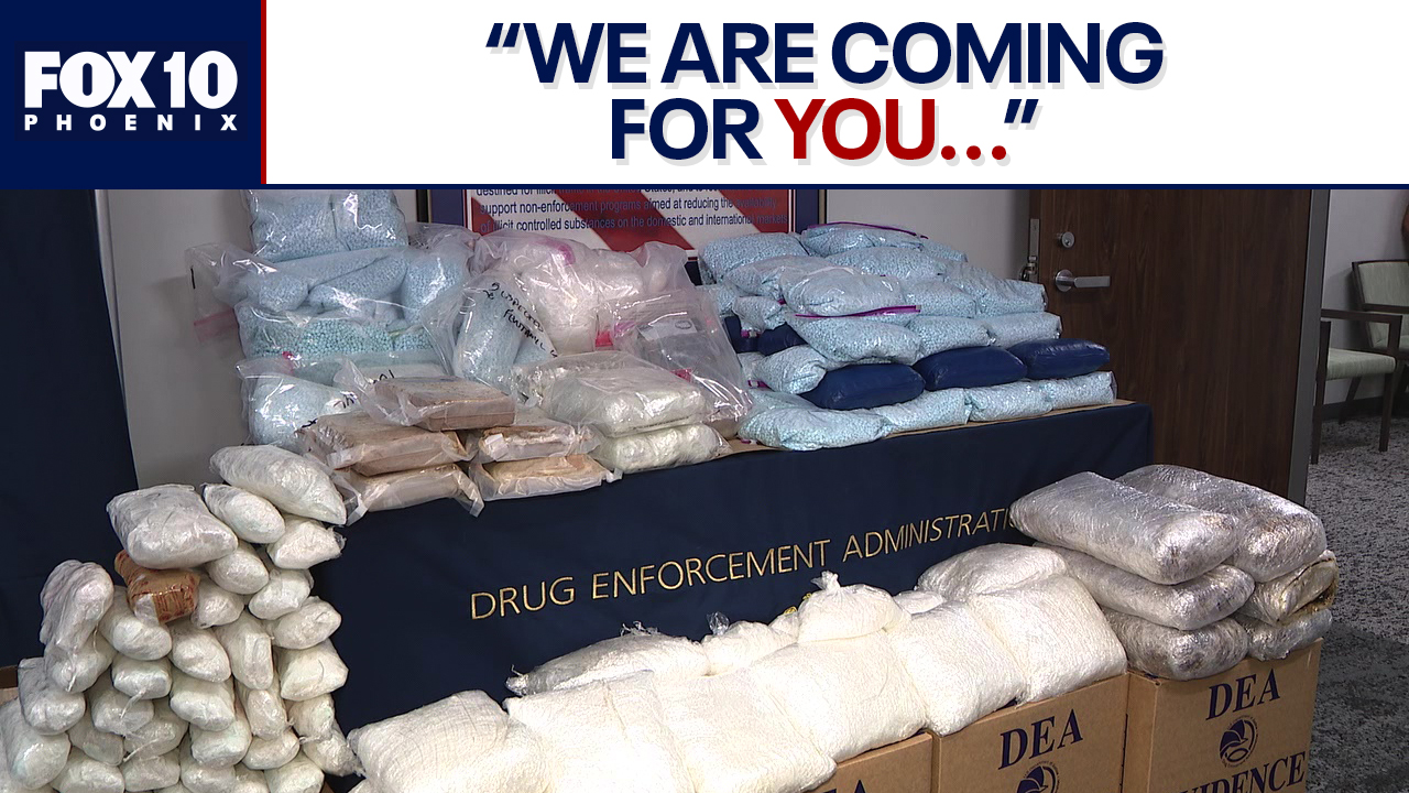DEA in Arizona cracks down on cartel drug crimes