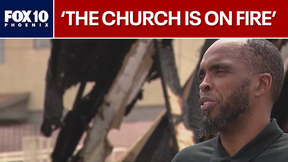 Pastor seeks help after fire damages Phoenix church