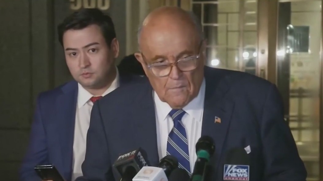 Rudy Giuliani seriously hurt in New Hampshire car crash