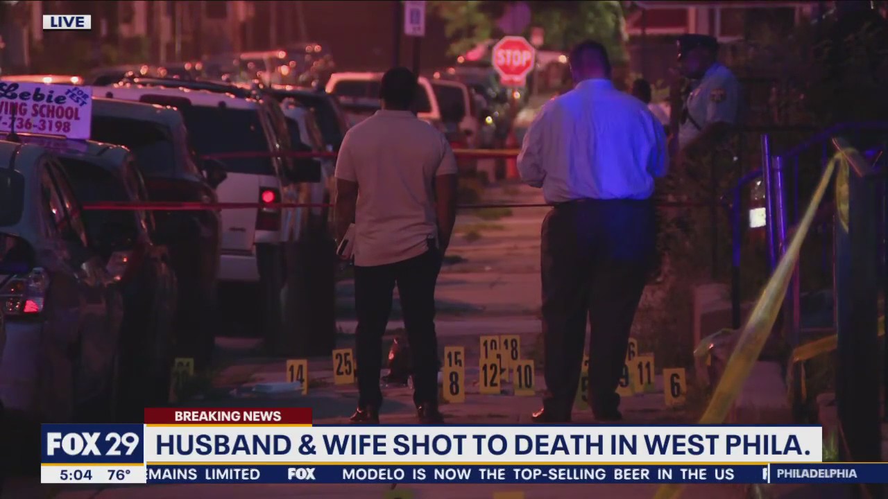 Couple fatally shot in West Philadelphia, police say | FOX 29 Philadelphia