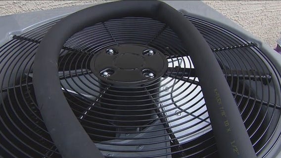 New A/C gifted to veteran family in need