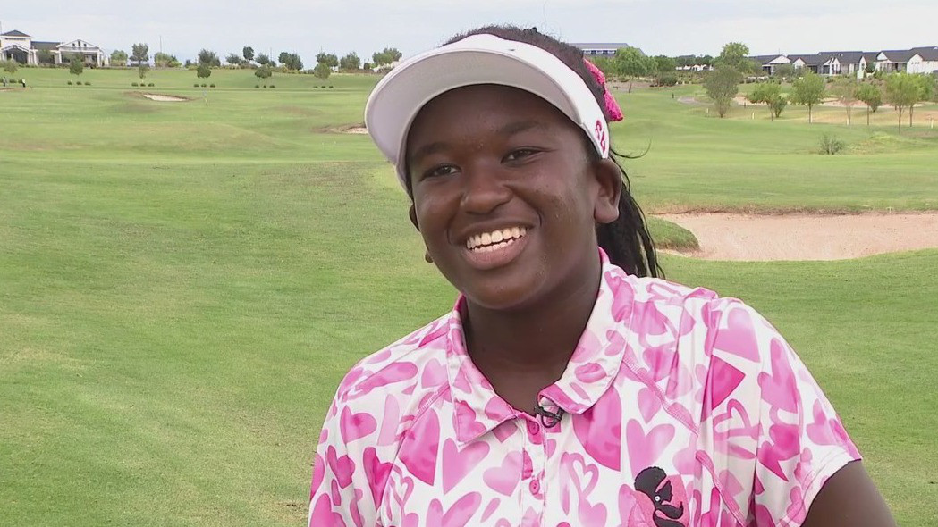 16-year-old golfer is on a winning streak