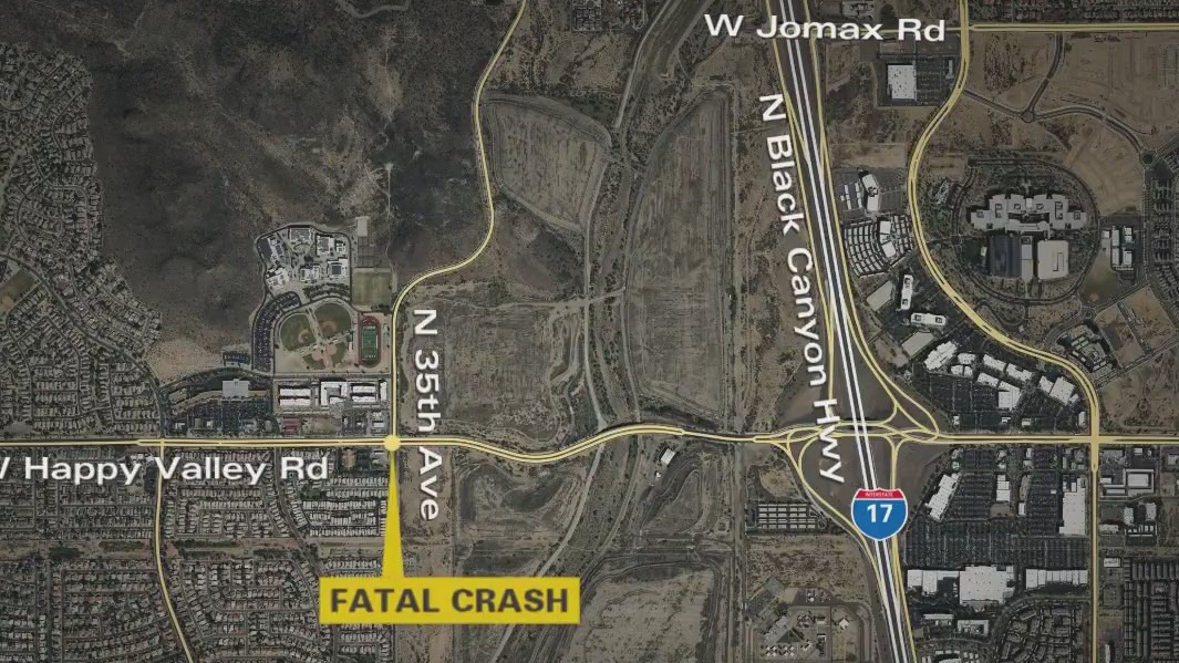 Man killed, woman hurt in north Phoenix crash