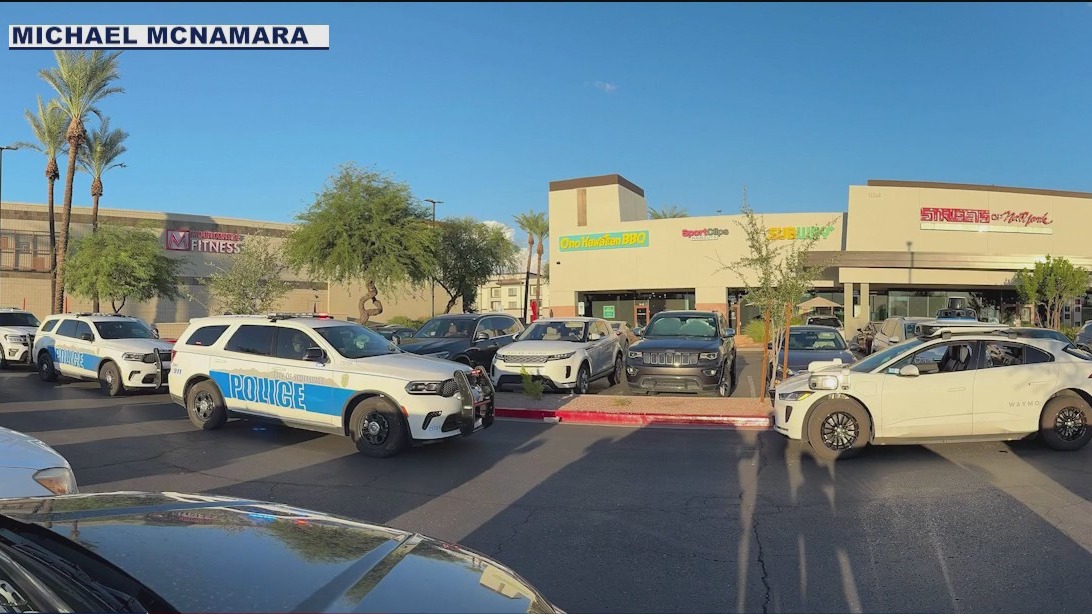 Shoplifting suspects in Scottsdale attempt escape in Waymo