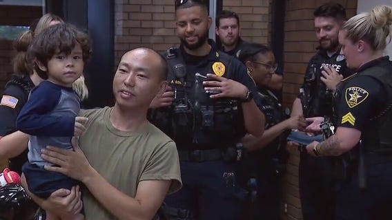 After near-drowning, Brown Deer 2-year-old meets rescuers