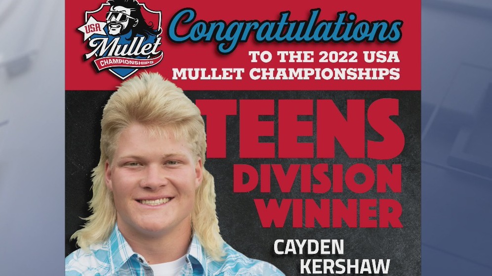 USA Mullet Championships: Wisconsin teen, boy win 1st