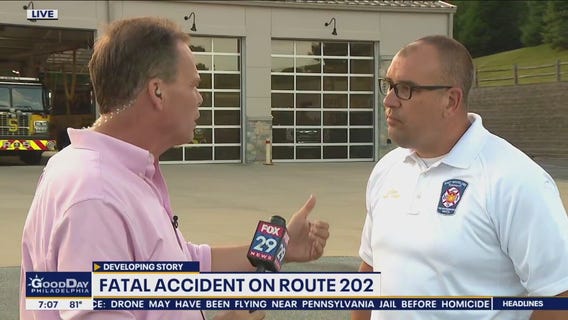 Official provides details on Route 202 crash investigation