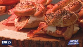 Stuffed Pretzels and Ice Cream at The Salt Box