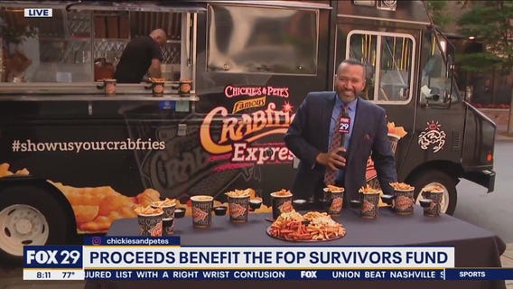 Chickie's and Pete's celebrates heroes with Crabfries