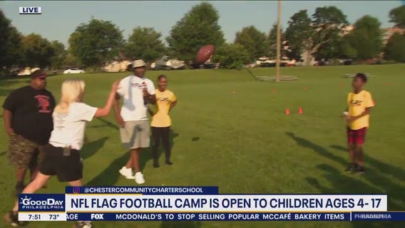 Chester NFL Flag Football Clinic Camp is in a league of its own