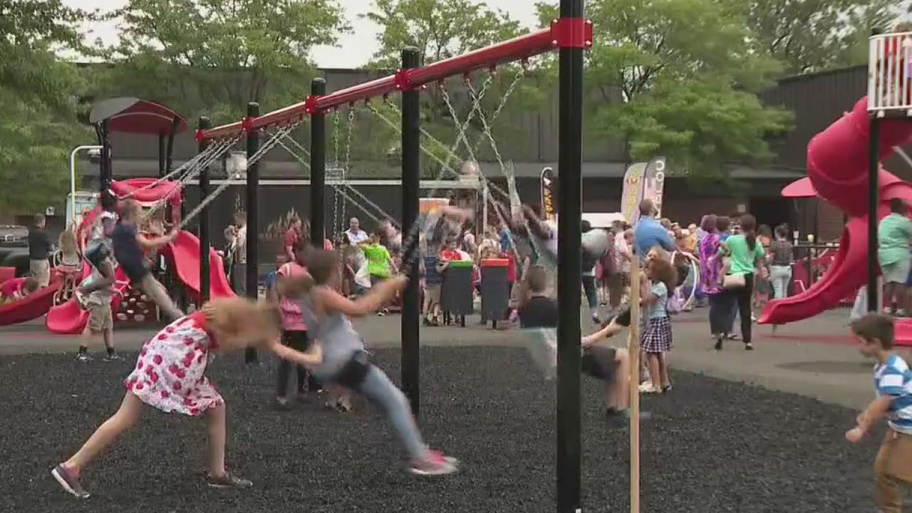 Brookfield Immanuel Lutheran playground dedication