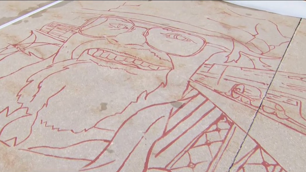 West Bend's Art & Chalk Fest, artist renderings come to life