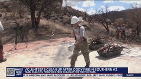 Cleanup begins after destructive Cody Fire