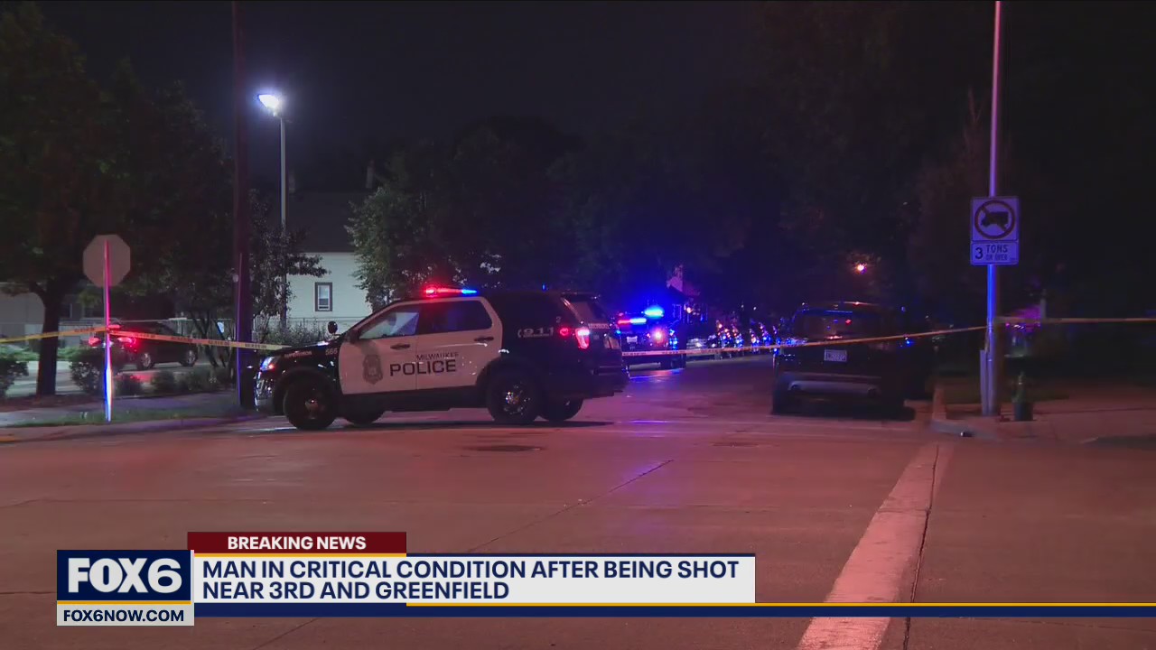 3rd and Greenfield shooting, man in critical condition