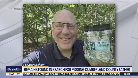 Remains of NJ father found in Louisiana