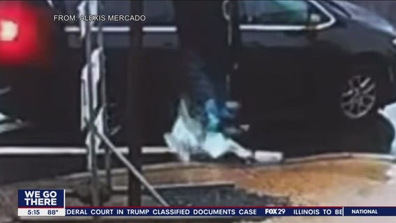 Caught on camera: Van dumps trash on street in front of Port Richmond small business