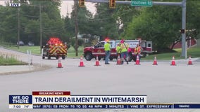 Train derailment prompts emergency response, evacuations in Montgomery County