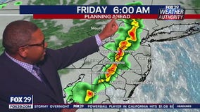 Weather Authority: 12:30 a.m. Friday forecast