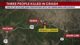 2 Timber Mesa Fire District firefighters killed in crash