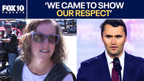 Arizona motorcyclists honor Charlie Kirk with memorial ride