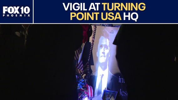 Turning Point USA vigil for Charlie Kirk on Sept. 13